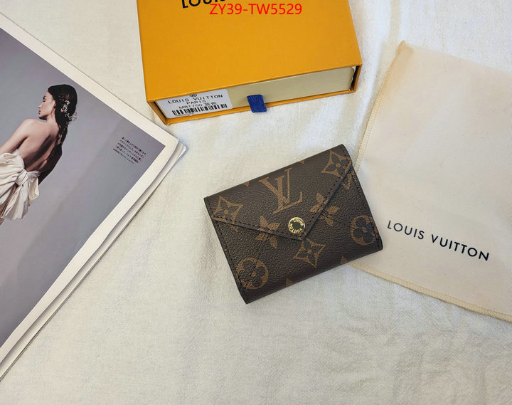 LV Bags(4A)-Wallet,replicas ,ID: TW5529,$: 39USD