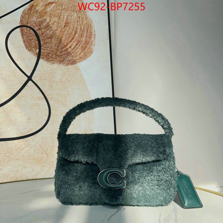 Coach Bags(4A)-Diagonal,2023 aaaaa replica customize ,ID: BP7255,$: 92USD