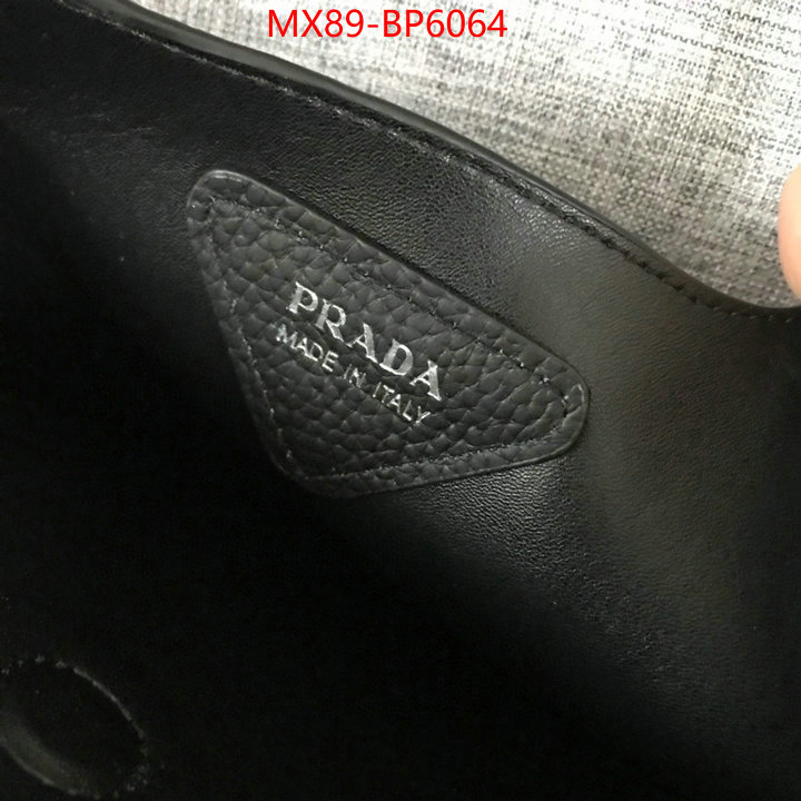 Prada Bags(4A)-Handbag-,the best ,ID: BP6064,$: 89USD