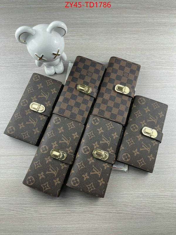 LV Bags(4A)-Wallet,ID: TD1786,$: 45USD