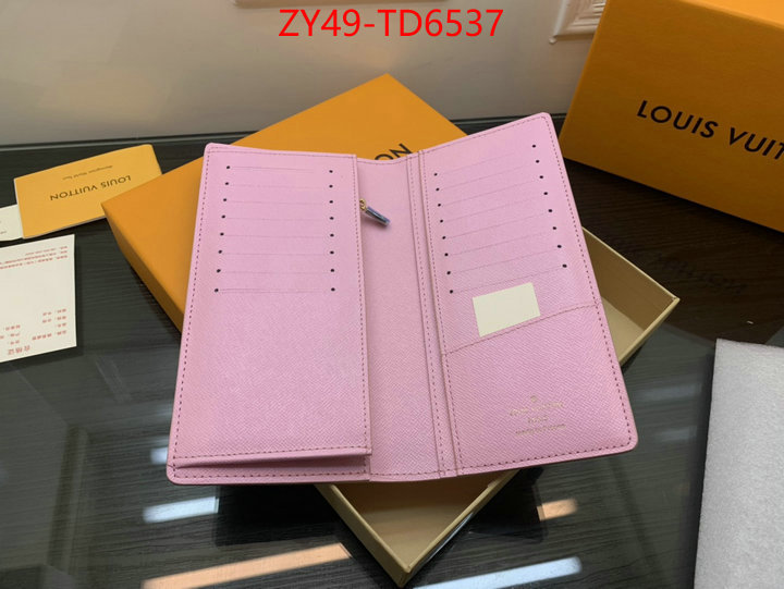 LV Bags(4A)-Wallet,best aaaaa ,ID: TD6537,$: 49USD