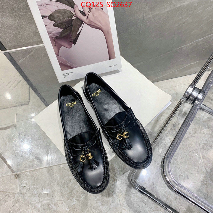 Women Shoes-CELINE,buy cheap replica , ID: SO2637,$: 125USD