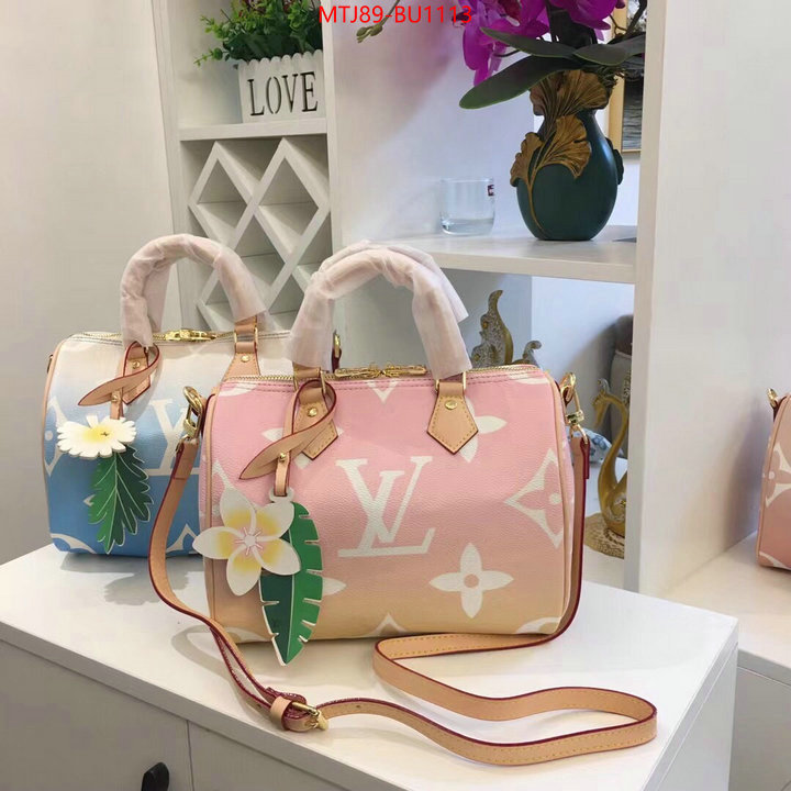 LV Bags(4A)-Speedy-,the best designer ,ID: BU1113,