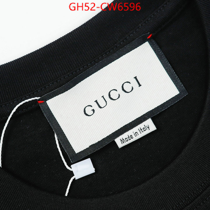 Clothing-Gucci,replica aaaaa+ designer , ID: CW6596,$: 52USD