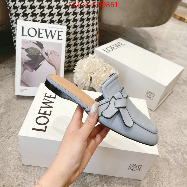 Women Shoes-Loewe,buy cheap , ID: SN9861,$: 125USD