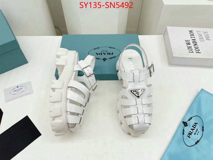 Women Shoes-Prada,best quality fake , ID: SN5492,$: 135USD