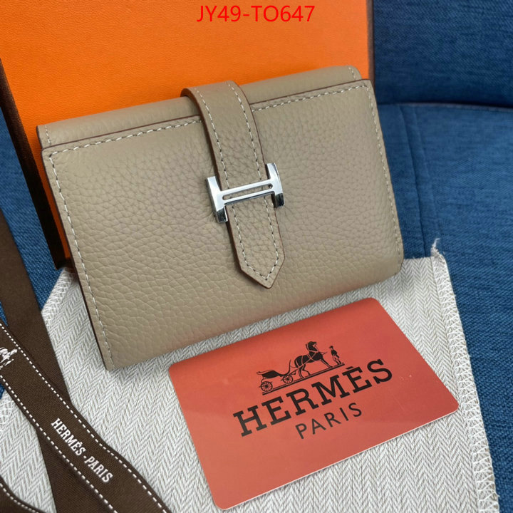 Hermes Bags(4A)-Wallet-,replica 1:1 high quality ,ID: TO647,$: 49USD