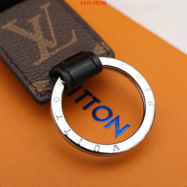 Key pendant-LV,luxury fake , ID: KR788,$: 35USD