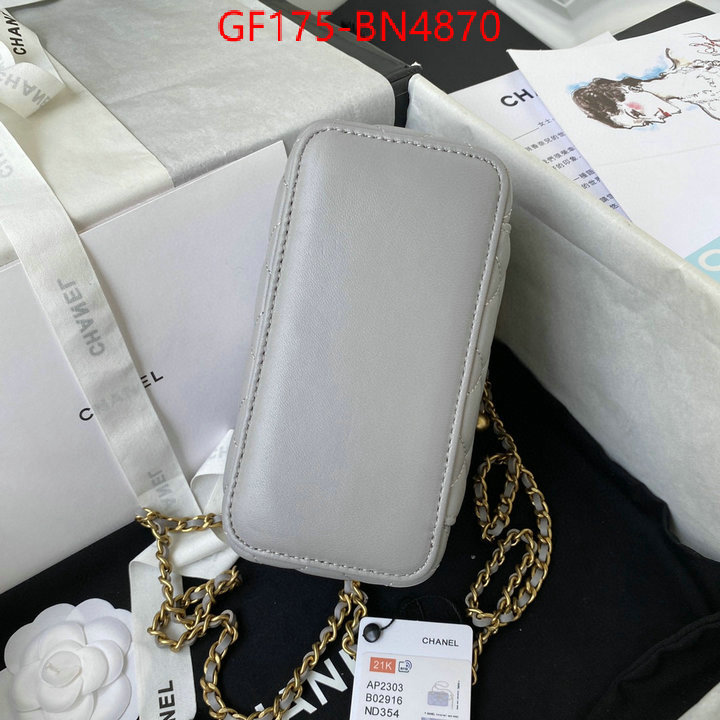 Chanel Bags(TOP)-Vanity,ID: BN4870,$: 175USD