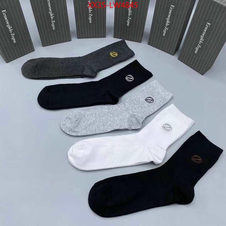 Sock-Zegna,aaaaa replica designer , ID: LW4845,$: 35USD