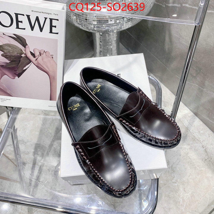 Women Shoes-CELINE,website to buy replica , ID: SO2639,$: 125USD