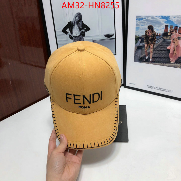 Cap (Hat)-Fendi,outlet sale store , ID: HN8255,$: 32USD