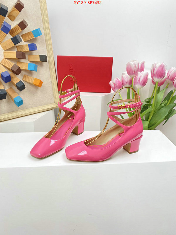 Women Shoes-Valentino,top quality designer replica , ID: SP7432,$: 129USD