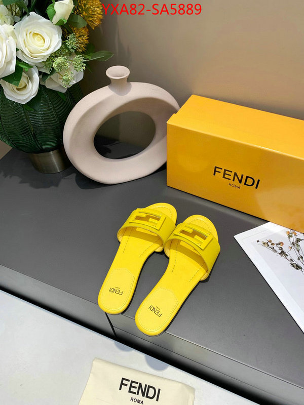 Women Shoes-Fendi,replica shop , ID: SA5889,$: 82USD