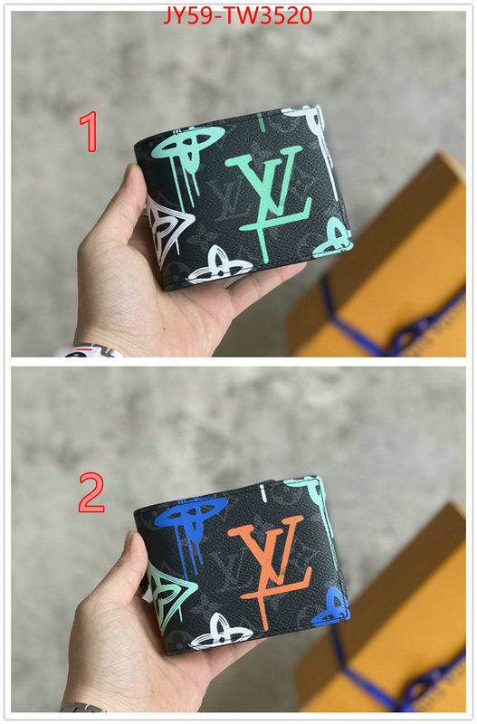 LV Bags(TOP)-Wallet,ID: TW3520,$: 59USD