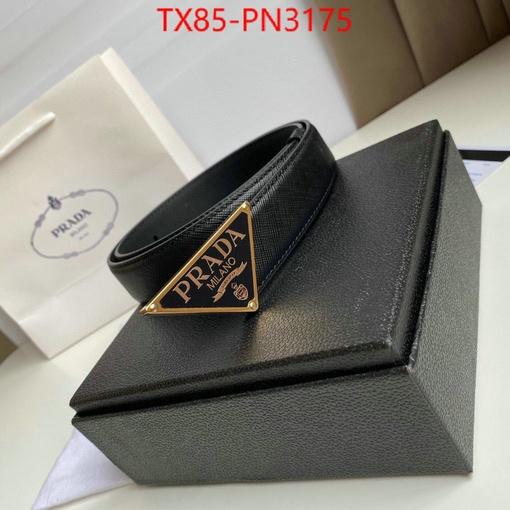 Belts-Prada,7 star , ID: PN3175,$: 85USD