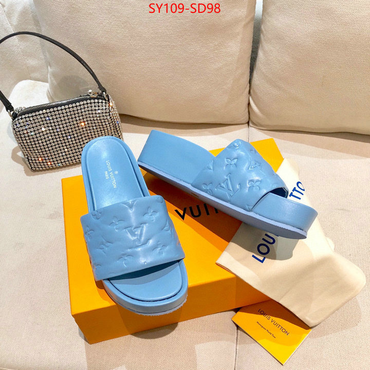 Women Shoes-LV,1:1 replica wholesale , ID: SD98,$: 109USD