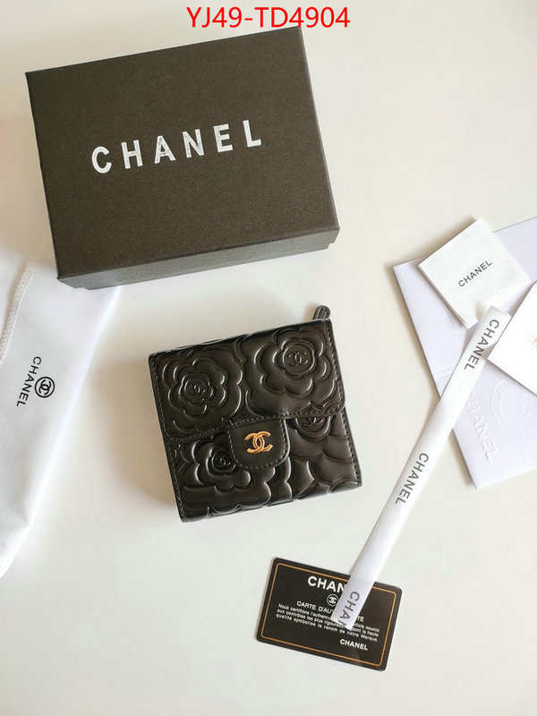 Chanel Bags(4A)-Wallet-,ID: TD4904,$: 49USD