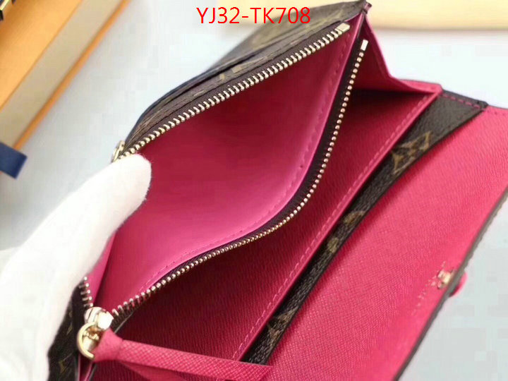 LV Bags(4A)-Wallet,ID: TK708,$:32USD