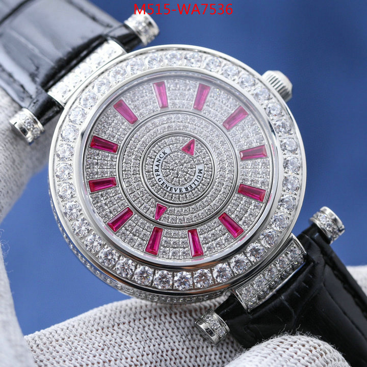 Watch(4A)-Franck Muller,designer ,ID: WA7536,$: 515USD