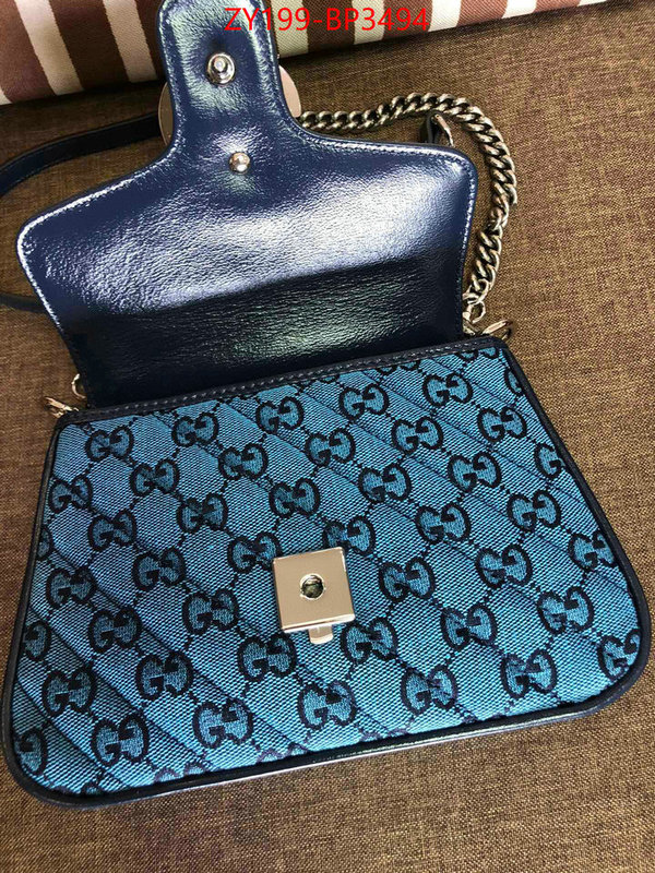 Gucci Bags(TOP)-Marmont,ID: BP3494,$: 199USD