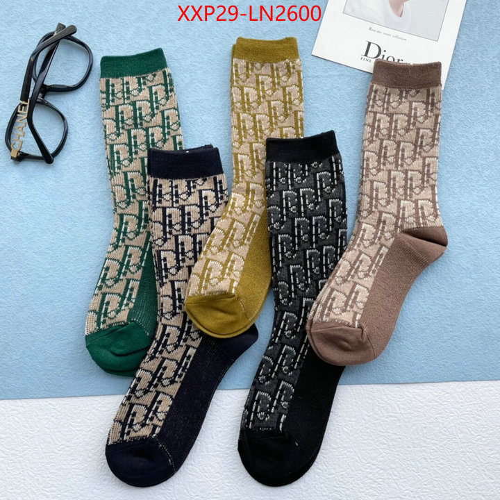 Sock-Dior,where can i buy the best 1:1 original , ID: LN2600,$: 29USD