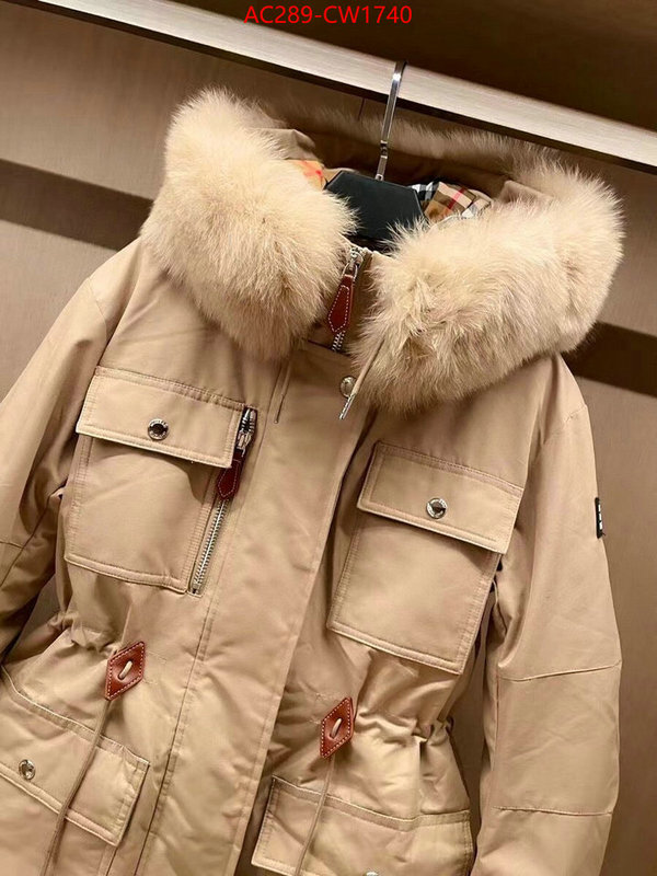 Down jacket Women-Burberry,2023 replica , ID: CW1740,$: 289USD