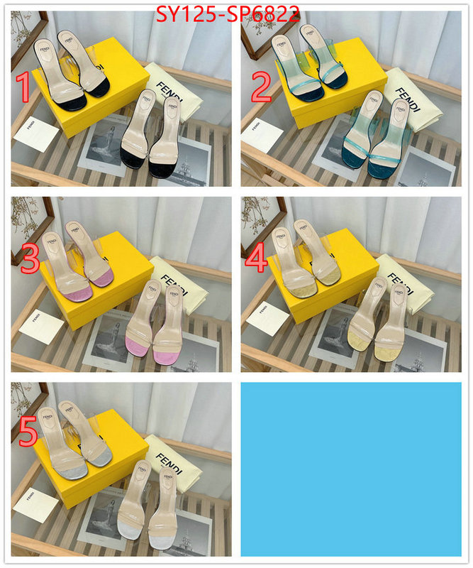 Women Shoes-Fendi,buy best quality replica , ID: SP6822,$: 125USD