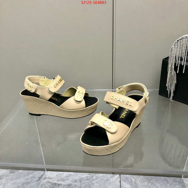 Women Shoes-Chanel,2023 luxury replicas , ID: SE4883,$: 125USD