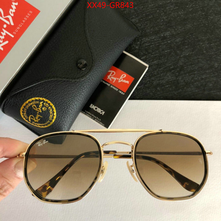 Glasses-RayBan,luxury shop , ID: GR843,$: 49USD