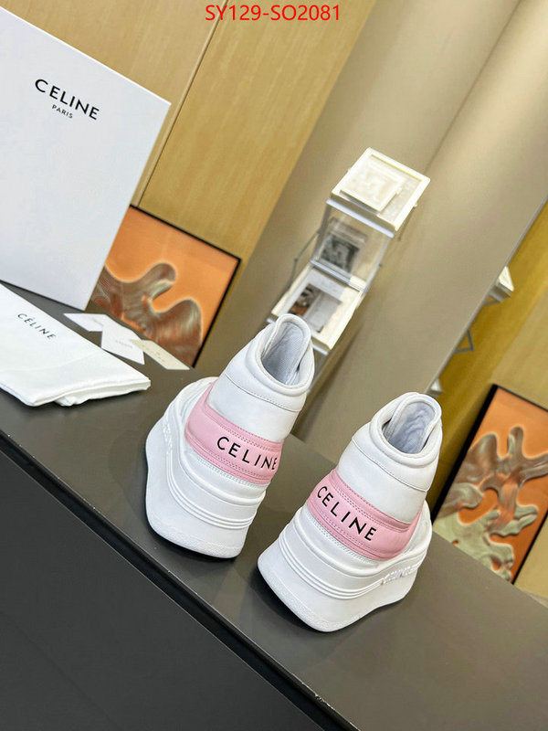 Women Shoes-CELINE,aaaaa replica designer , ID: SO2081,$: 129USD