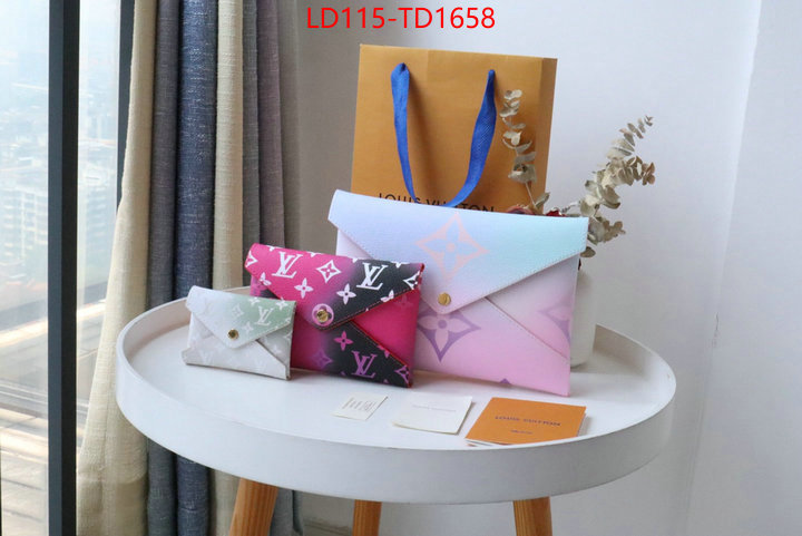 LV Bags(TOP)-Wallet,ID: TD1658,$: 115USD