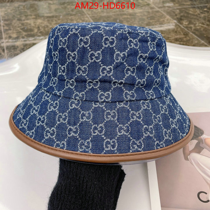 Cap (Hat)-Gucci,top sale , ID: HD6610,$: 29USD