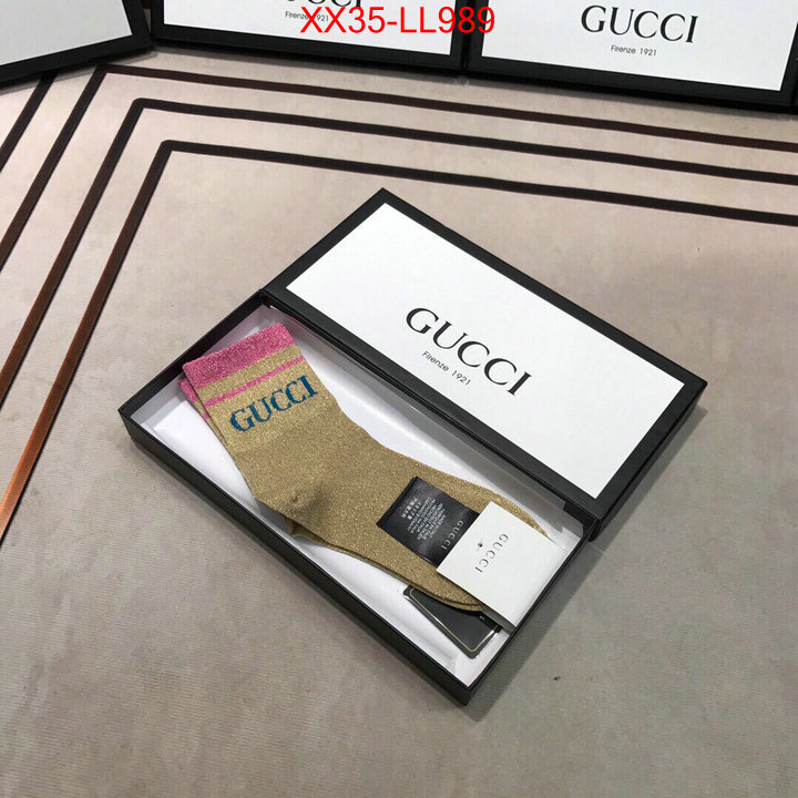 Sock-Gucci,buy cheap , ID: LL989,$:35USD