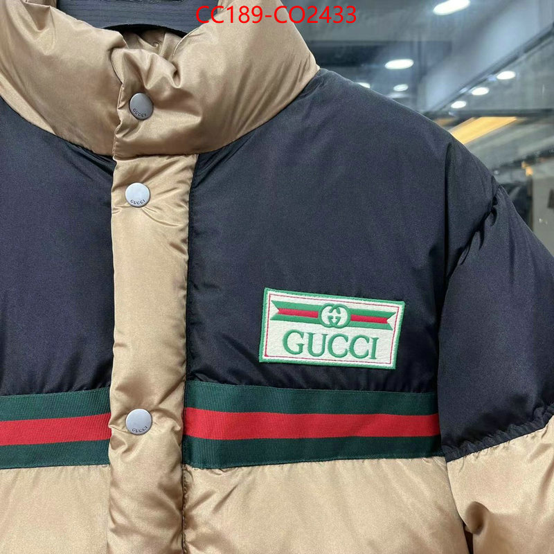 Down jacket Men-Gucci,quality replica , ID: CO2433,$: 189USD