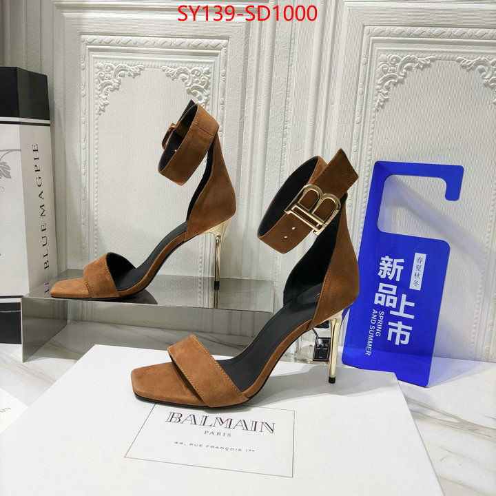 Women Shoes-Balmain,aaaaa replica designer , ID: SD1000,$: 139USD