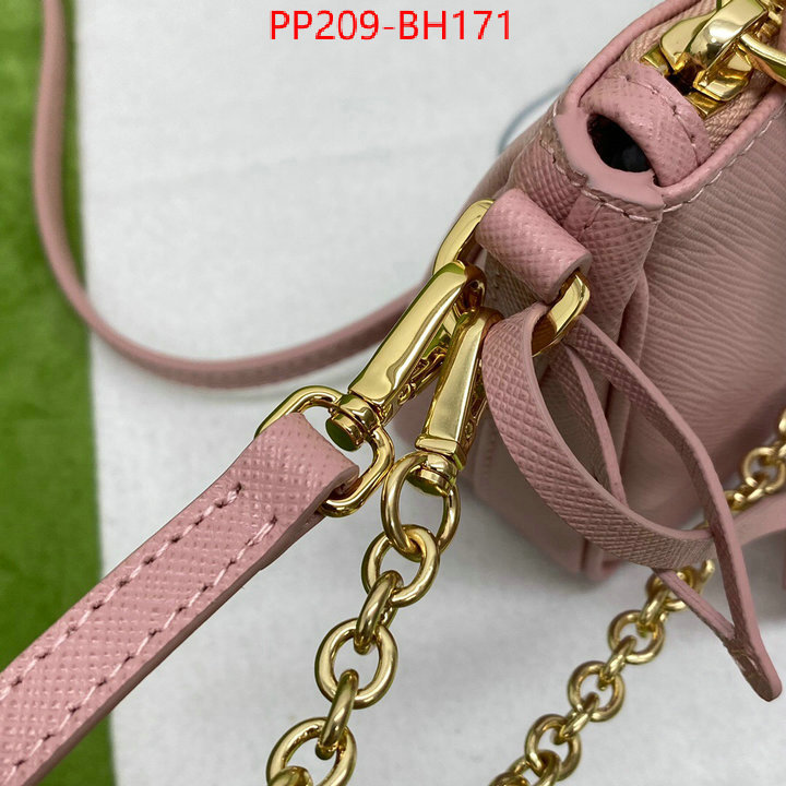 Prada Bags(TOP)-Diagonal-,ID: BH171,$:209USD