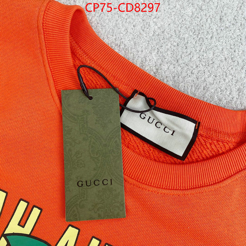 Clothing-Gucci,perfect quality , ID: CD8297,$: 75USD