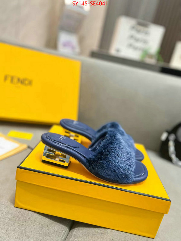 Women Shoes-Fendi,best replica quality , ID: SE4041,$: 145USD