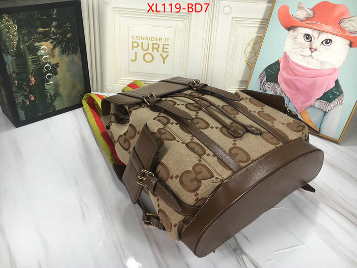 Gucci Bags(4A)-Backpack-,buy 1:1 ,ID: BD7,$: 119USD