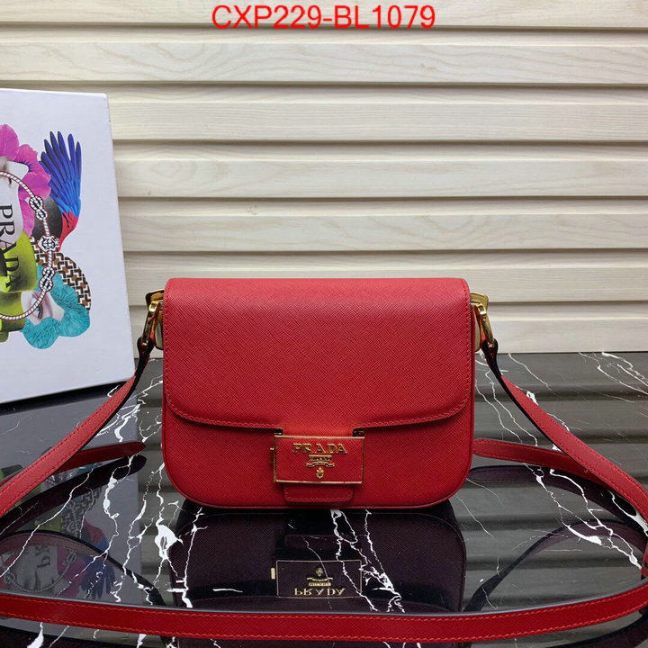 Prada Bags(TOP)-Diagonal-,ID: BL1079,$: 229USD