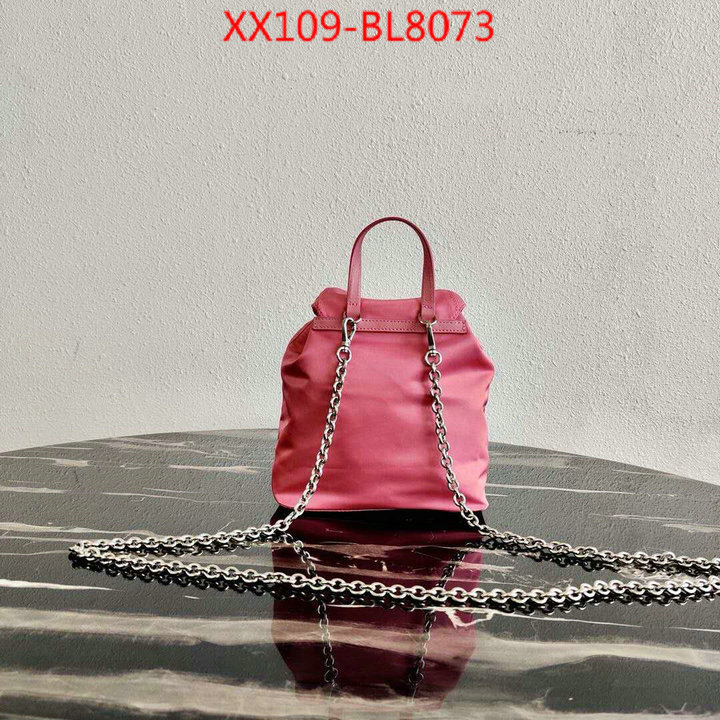 Prada Bags(TOP)-Backpack-,ID: BL8073,$: 109USD