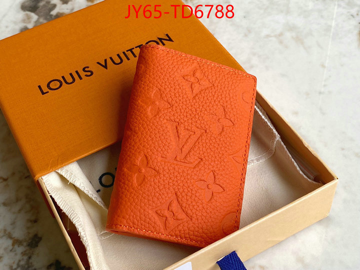 LV Bags(TOP)-Wallet,ID: TD6788,$: 65USD