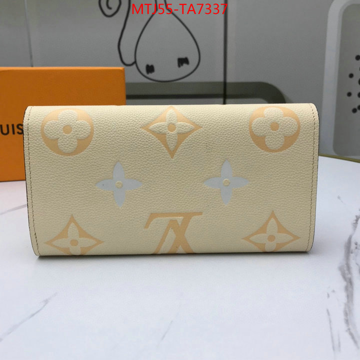 LV Bags(4A)-Wallet,ID: TA7337,$: 55USD