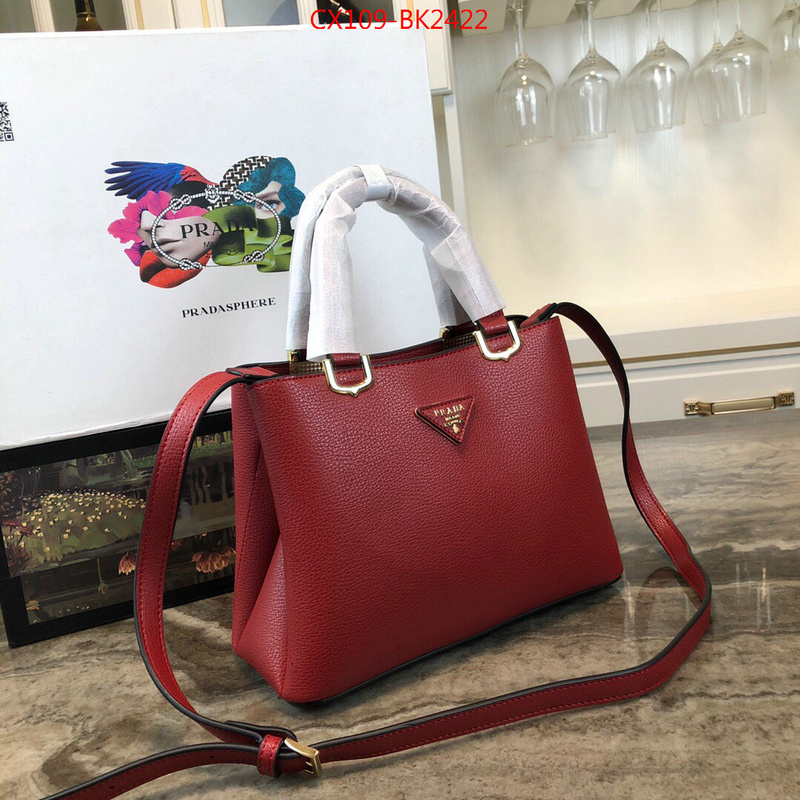 Prada Bags(4A)-Handbag-,ID: BK2422,$:109USD