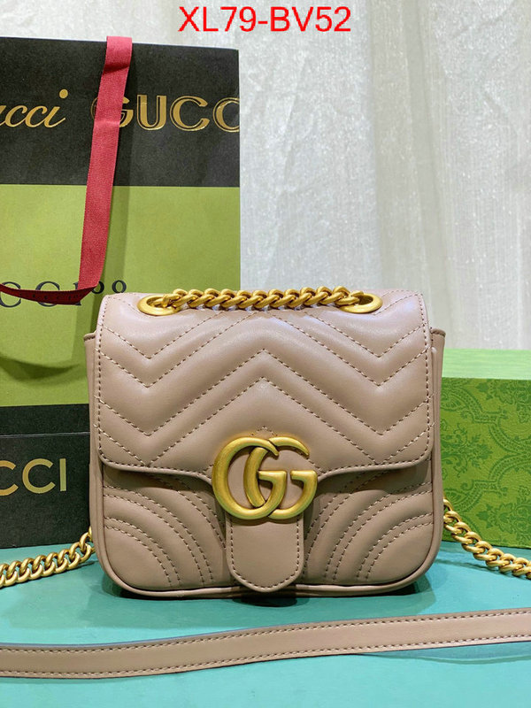 Gucci Bags(4A)-Marmont,where should i buy replica ,ID: BV52,$: 79USD