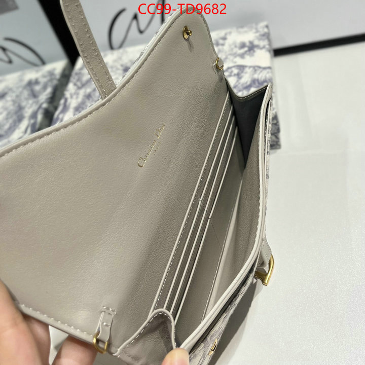 Dior Bags(TOP)-Wallet-,ID: TD9682,$: 99USD