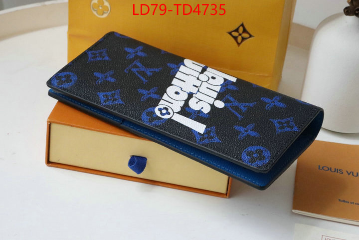 LV Bags(TOP)-Wallet,ID: TD4735,$: 79USD