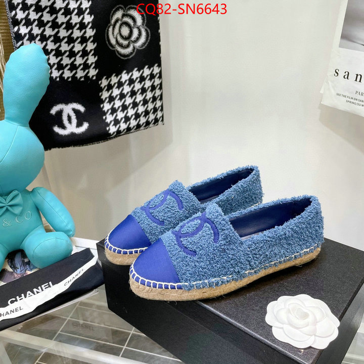 Women Shoes-Chanel,only sell high quality , ID: SN6643,$: 82USD