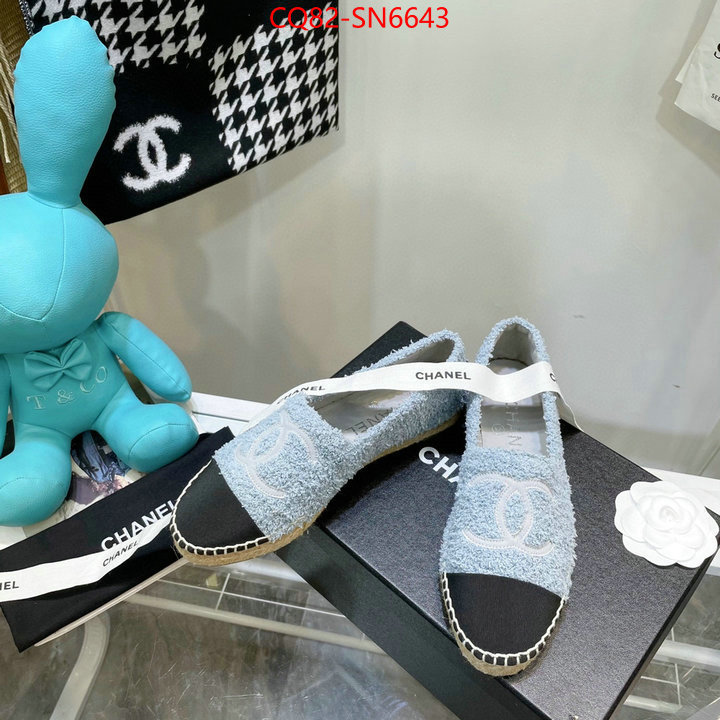 Women Shoes-Chanel,only sell high quality , ID: SN6643,$: 82USD